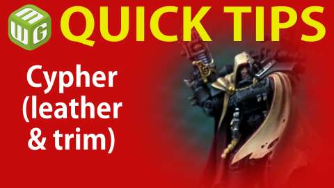 Quick Tip: Cypher (leather & trim)
