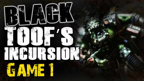 Nurgle Orks vs Thousand Sons Black Toof's Incursion Warhammer 40k Mini Narrative Campaign Game 1