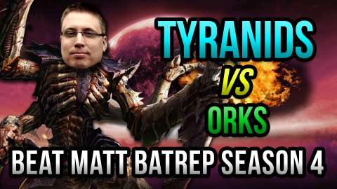 Tyranids vs Orks Warhammer 40k Battle Report - Beat Matt Batrep Ep 37