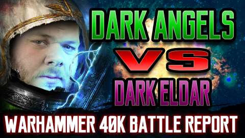 Dark Angels vs Dark Eldar Warhammer 40k Battle Report Ep 115
