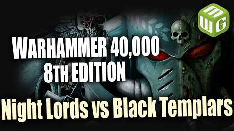 Chaos vs Black Templars Warhammer 40k 8th Edition Battle Report Ep 8