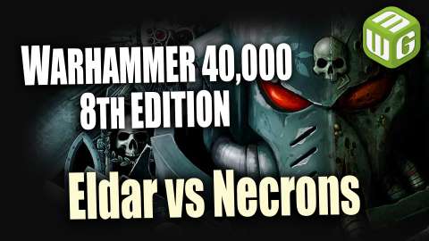 Eldar vs Necrons Warhammer 40k 8th Edition Battle Report Ep 13