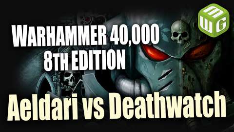 Aeldari vs Deathwatch Warhammer 40k 8th Edition Battle Report Ep 44