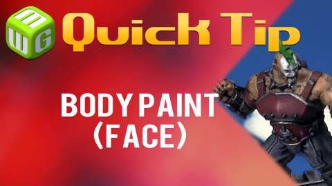 Quick Tip: Body Paint (face)
