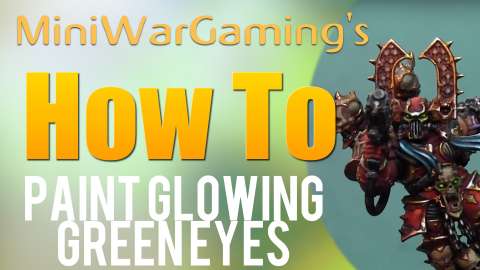How To: Paint Glowing Green Eyes