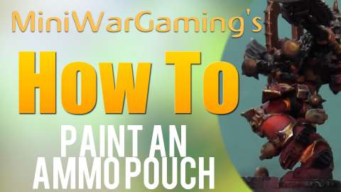 How To: Paint an Ammo Pouch