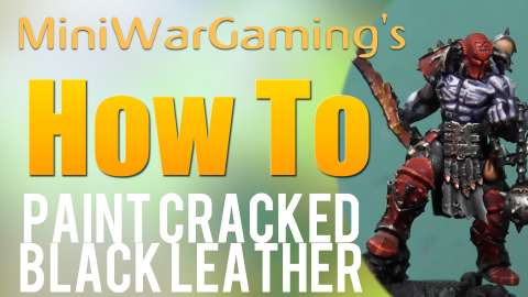 How To: Paint Cracked Black Leather