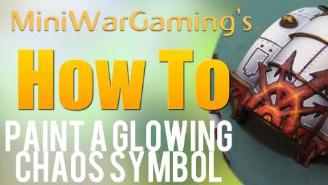 How To: Paint a Glowing Chaos Symbol