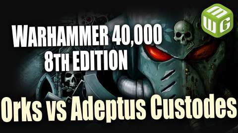 Orks vs Adeptus Custodes Warhammer 40k Battle Report Ep 96