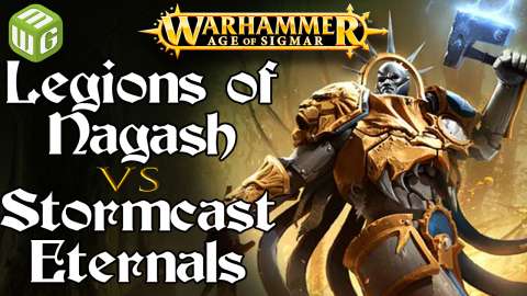 Legions of Nagash vs Stormcast Eternals Age of Sigmar Battle Report Ep 220