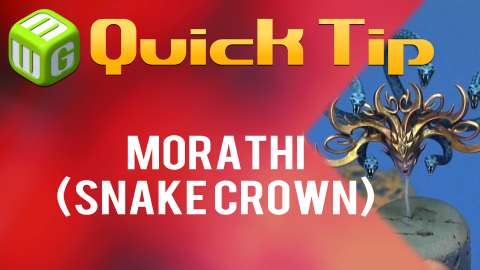 Quick Tip: Morathi (snake crown)