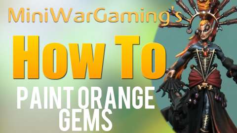 How To: Paint Orange Gems