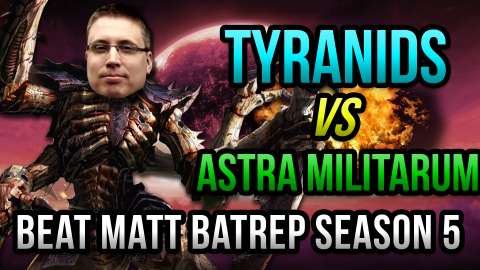 Tyranids vs Astra Militarum Warhammer 40k Battle Report - Beat Matt Batrep S05E12