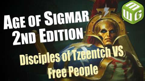 Age of Chaos - Disciples of Tzeentch vs The Free People