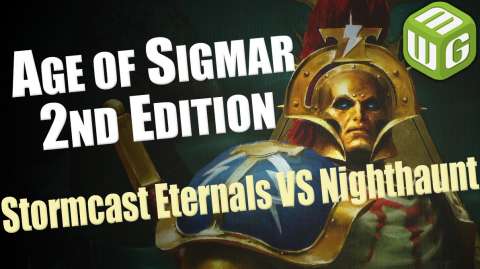 How to play Age of Sigmar - The Basics Stormcast Eternals vs Nighthaunt