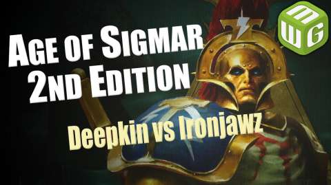 Deepkin vs Ironjawz Age of Sigmar Battle Report War of the Realms Ep 32