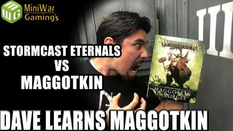 Dave Learns Maggotkin Ep 2 - Stormcast Eternals vs Maggotkin