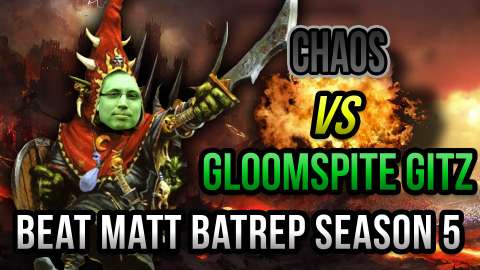 NEW Gloomspite Gitz vs Chaos Age of Sigmar Battle Report - Beat Matt Batrep S05E27