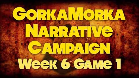 Squiggers of the Dune vs Gobsmashas - Week 6 Game 1 - Gorkamorka Narrative Campaign Revisit