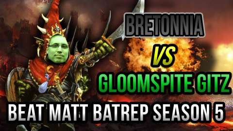 Gloomspite Gitz vs Bretonnia Age of Sigmar Battle Report - Beat Matt Batrep S05E53