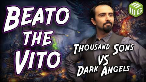 Thousand Sons vs Dark Angels KILL TEAM Battle Report - Beato the Vito Ep 2