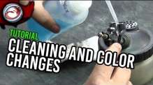 Airbrush Color Changes and Cleaning (Airbrushing Intermetiate Part 3) 