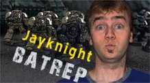 Dark Angels vs Space Marines Warhammer 40kk Battle Report - Jay Knight Batrep Ep 51