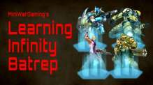 PanO TAG vs HaqqIslam Infinity Battle Report - Learning Infinity Batrep Ep 3