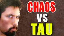 Tauu VS Chaos 7th Edition 40kk Battle Report - Banter Batrep Ep 48