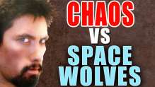 Space Wolves vs Chaos Warhammer 40k Battle Report - Banter Batrep Ep 80