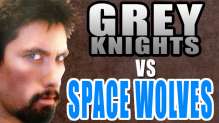 Grey Knights vs Space Wolves Warhammer 40k Battle Report - Banter Batrep Ep 92