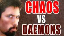 Chaos Deamons vs Chaos Space Marines Warhammer 40k Battle Report - Banter Batrep Ep 100