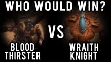 Blood Thirster vs Wraith Knight Warhammer 40k Battle Report - Who Would Win Ep 57