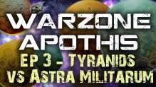 Tyranids vs Astra Militarum Warhammer 40k Battle Report - Warzone Apothis Ep 03