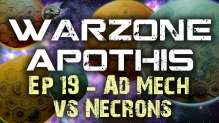 Ad Mech vs Necrons Warhammer 40k Battle Report - Warzone Apothis Ep 19