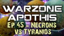 Necrons vs Tyranids Warhammer 40k Battle Report - Warzone Apothis Ep 45