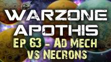 Ad Mech vs Necrons Warhammer 40k Battle Report - Warzone Apothis Ep 63