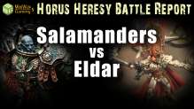 Salamanders vs Eldar - Horus Heresy 30k Battle Report Ep 7