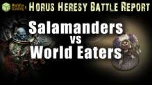Drop Site Massacre Part 1 Salamanders vs World Eaters - Horus Heresy 30k Battle Report Ep 9