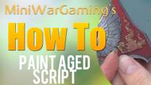 How To: Paint Aged Script