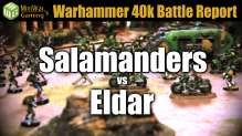 Zone Mortalis Salamanders vs Eldar Warhammer 40k Battle Report Ep 37