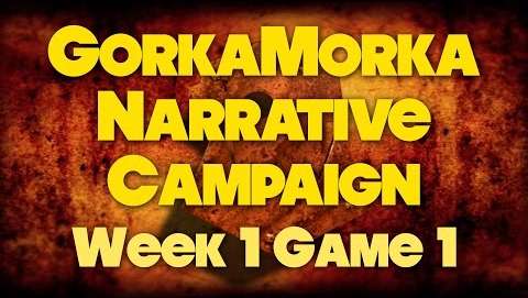 Squiggers of the Dune vs The Orks of Hazzard - Week 1 Game 1 - Gorkamorka Narrative Campaign