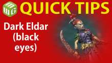 Quick Tip: Dark Eldar (black eyes)