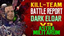 Dark Eldar vs Astra Militarum Kill Team Batrep  Ep 3