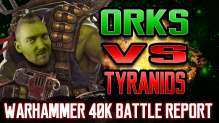 Orks vs Tyranids Warhammer 40k Battle Report Ep 57