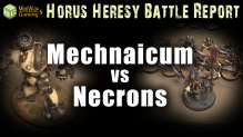 Iron Warriors vs Mechanicum Horus Heresy Battle Report ep 33
