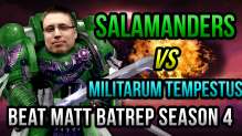 Salamanders vs Militarum Tempestus Warhammer 40k Battle Report - Beat Matt Batrep Ep 5