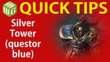 Quick Tip: Silver Tower (questor blue)