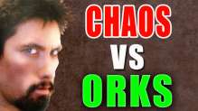 Orks vs Khorne Daemonkin Warhammer 40K Battle Report - Banter Batrep Ep 152