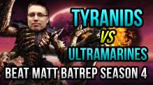 Tyranids vs Ultramarines Warhammer 40k Battle Report - Beat Matt Batrep Ep 13